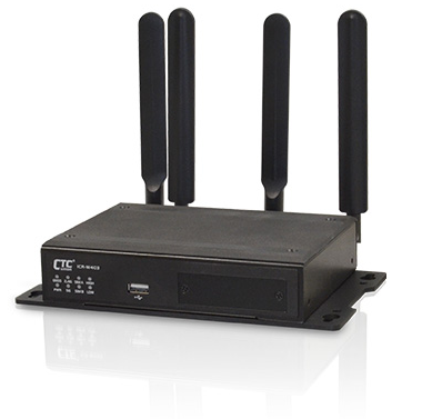 ICR-403 - Passerelle industrielle 4G LTE avec WiFi 2T2R IEEE 802.11 a/b/g/n/ac, GPS et double SIM_0