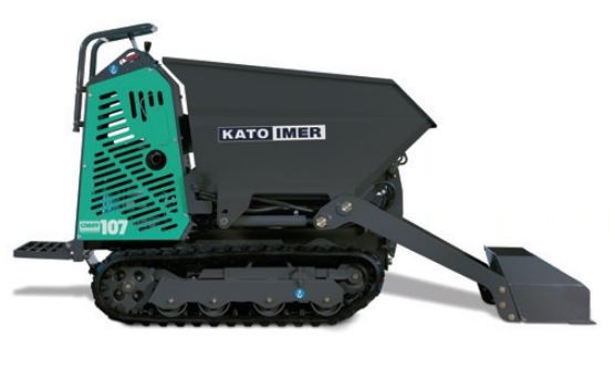 Mini-transporteur - charge utile 700 kg pour gravats et terre - CARRY 107/107C/107E/107CE_0