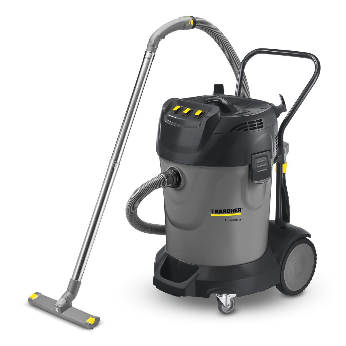 NT 70/3 - Aspirateur poussière et eau Kärcher - 3 moteurs 1200W - cuve 70L - débit d'air 156 l/s_0