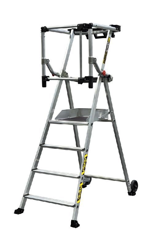 Plate-forme individuelle roulante Masterguard - 4 marches - hauteur fixe - sans stabilisateur_0