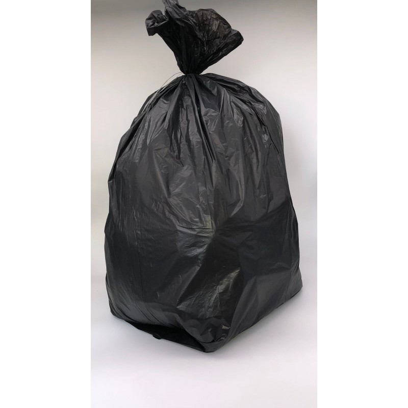 Sac poubelle 500L - BD 30µ Noir - Dimensions 1780x1300 mm - Conditionnement 1x100pc_0