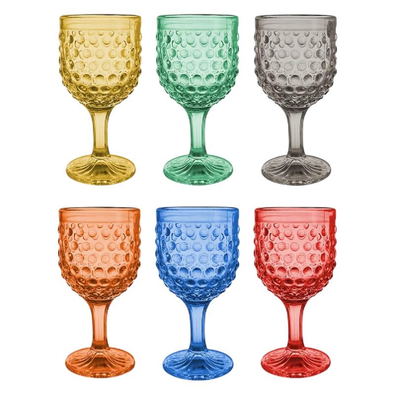 Verres Arca Cherry Blossom, lot de 6, 34 cl, colorés - multicolore verre 8057960584127_0