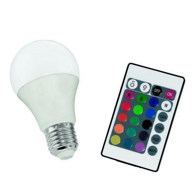 AMPOULE LED E27 7,5W 470 LUMENS RGB ET BLANC 3000K + TÉLÉCOMMANDE IR - EGLO LIGHTING - 10899_0