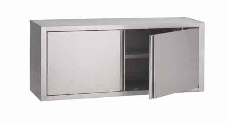 Armoire murale portes battantes Inox AISI 430 (Longueur : 500 , Profondeur : 300) - Longueur:500,Profondeur:300_0