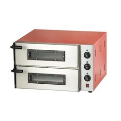 CombiSteel Four à Pizza Electrique Double 2 Pizzas de Ø 45 cm - blanc 0641094967710_0