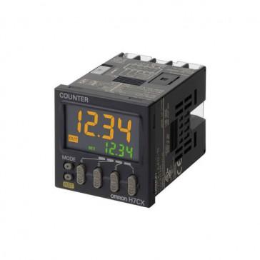 Compteur horaire 48x48 - sortie contact et transistor - modèle H7CXAUN - marque Omron Electronics France_0