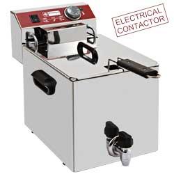 Friteuse de table électrique 10 litres - robinet de vidange EF101-TN - Fryers Line_0