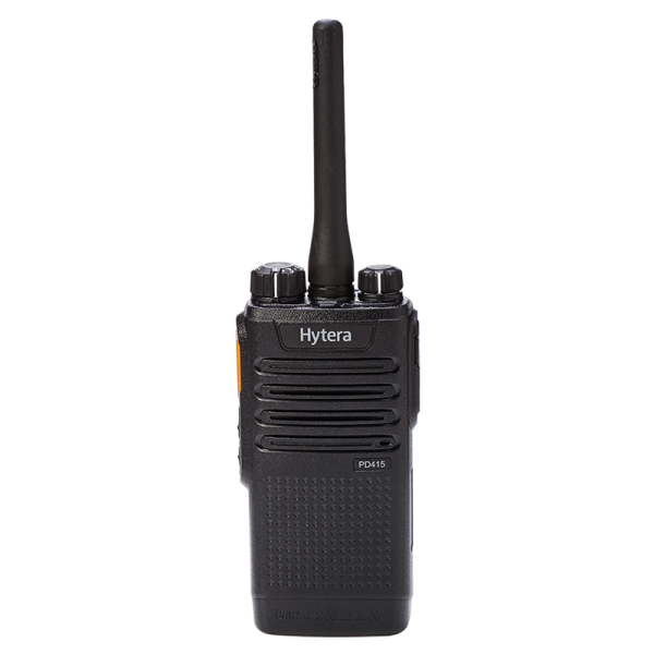 Talkie walkie Hytera PD415 - analogique et numérique avec lecteur RFID intégré, norme IP55 et autonomie jusqu'à 16h_0