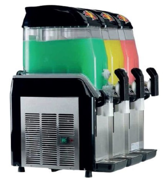 Machine à granita 3 bacs professionnelle, avec système électronique pour le contrôle de la densité - FC3_0