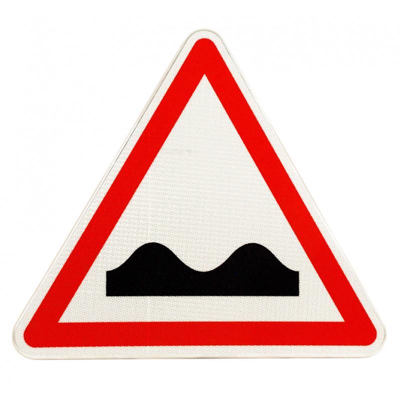 Panneau de signalisation de danger A2A - Cassis ou dos-d'âne - WP Signalisation - Ultra-résistant_0