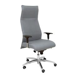 PIQUERAS Y CRESPO fauteuil albacete xl executive avec tissu bali couleur gris moyen (avec mousse viscoelastique) (possibilité de mesurer l'assise) -_0