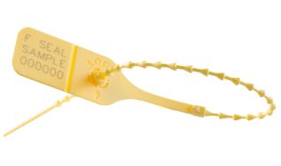 Scellé de sécurité biodégradable DEJ F - Polypropylène avec additifs biodégradables - 230 mm - Résistant à 7 kg_0