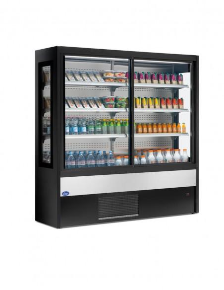 Vitrine murale - Froid ventilé, Portes vitrées - Référence: FINA-B-100-PV_0