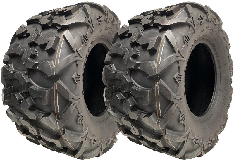 26x12.00R12 ATV Tyres (305/60R12) 6ply OBOR Cornelius 75J Road Legal (Set of 2)_0