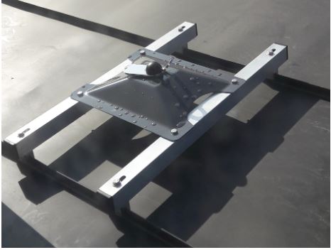 Ancrage dissipateur sur joint debout - dispositif de protection contre les chutes de hauteur conforme EN 795 classe A_0