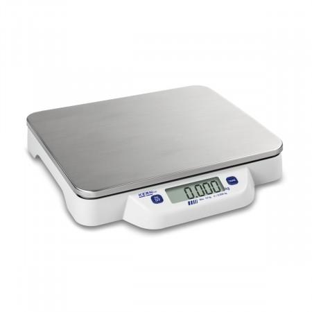 Balance ultra plate Kern - plateau inox ou plastique - mobile et compacte avec affichage rapide_0