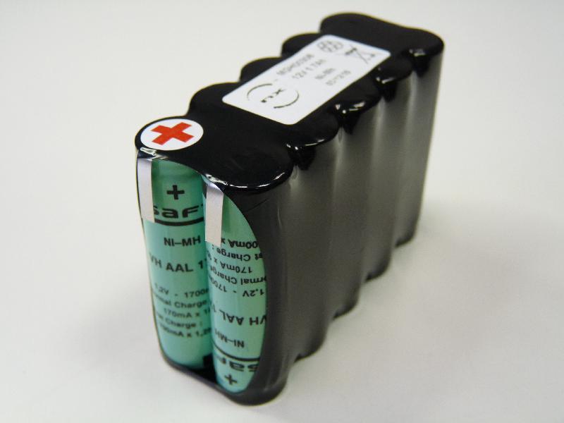 Batterie industrielle Nimh 10x AA 10S1P ST2 - 12V 1600mAh T2 - Marque NX_0