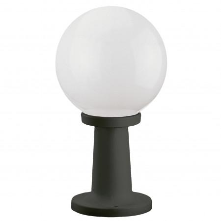 Borne lumineuse Alia IP43 E27 42W - Noir - Hauteur 350 mm - Forme boule - Style classique résidentiel_0