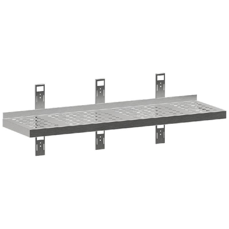 Diamond - Etagère murale perforée, 3 consoles et 3 crémaillères - réf. G163-SE3 - AKS-G163-SE3_0