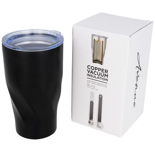 Gobelet isotherme Hugo 470ml - double paroi en acier inoxydable avec isolation vide et cuivre_0