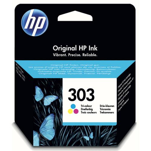 Hp 303 cartouche d'encre trois couleurs authentique (t6n01ae)_0