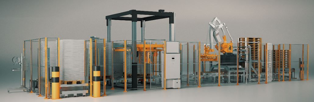 Palettiseur robotisé pour la manipulation de lots de produits ou de produits individuels jusqu'à 700 kg - ARIPAL_0