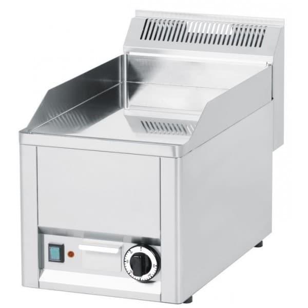 Plaque à snacker Chrome 30 - Acier inoxydable AISI 304 - 3000 W - Thermostat réglable 50-300°C_0