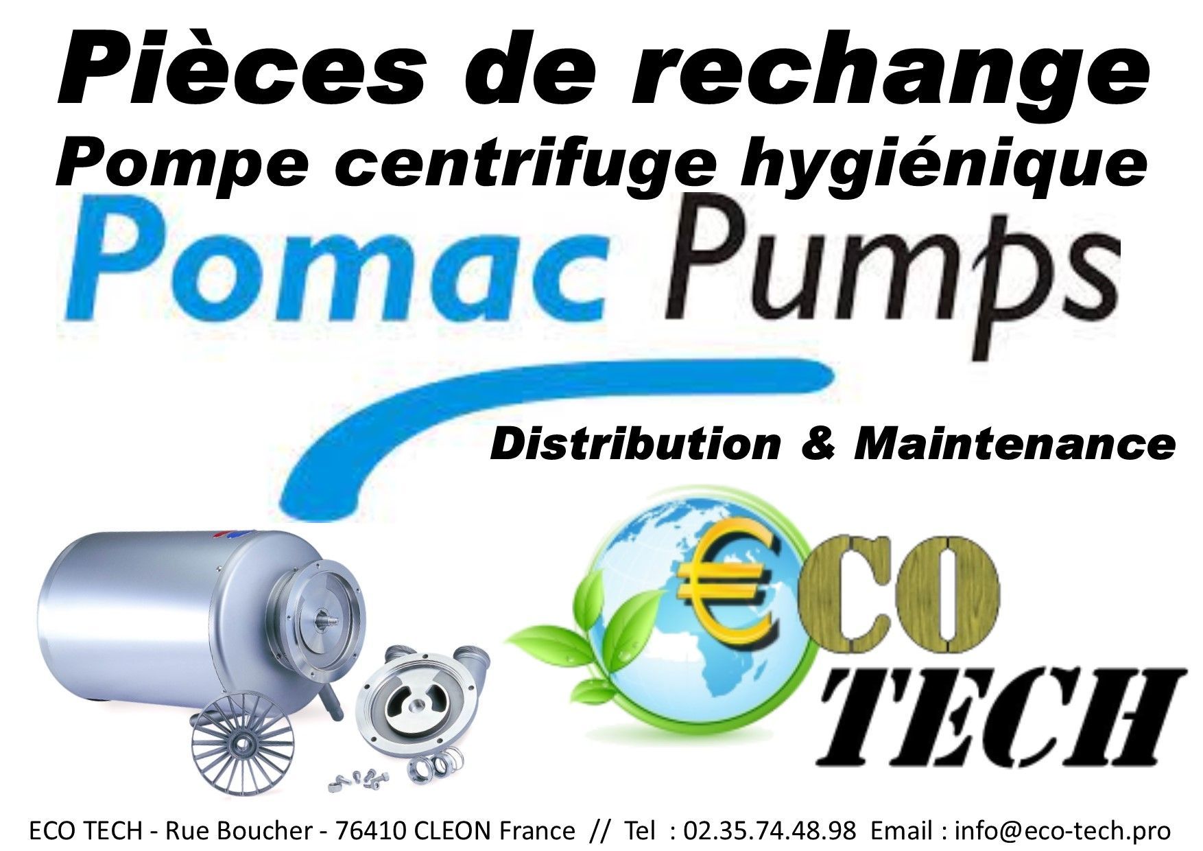 Pompe POMAC - Pièces de rechange et détachées - Normandie & Nouvelle-Aquitaine_0
