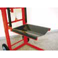 Porte-bobine pour diable élévateur Rolléco - transport de bobines ou matériel cylindrique_0