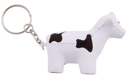Porte-clés vache anti-stress - Dimensions 6 x 2,8 x 4,8 cm - Poids 0,01 gr_0