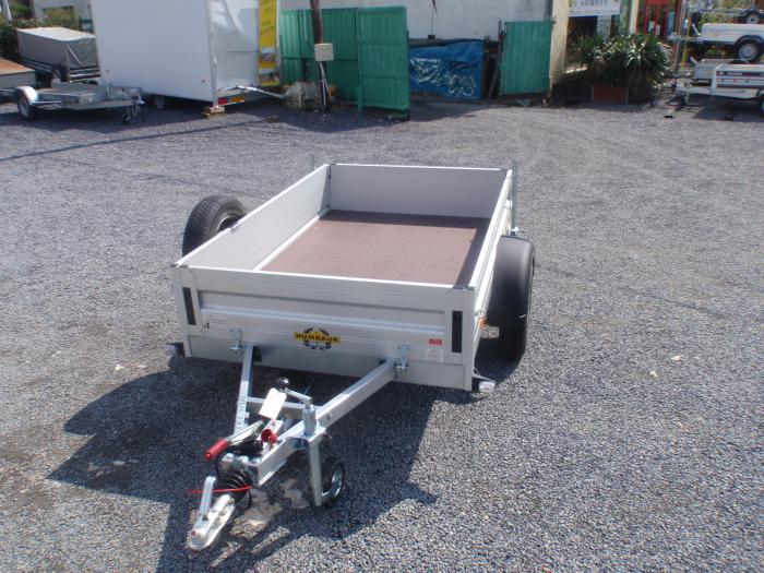Remorque porte quad - Humbaur 1382 - Aluminium anodisé et plancher antidérapant_0