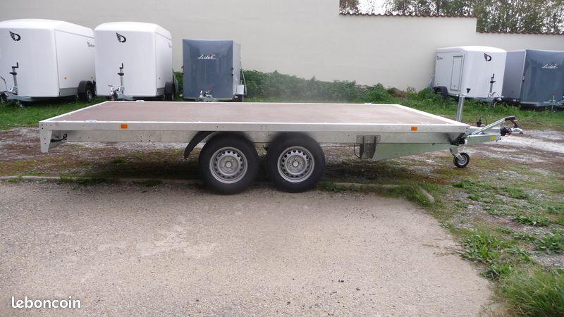 Remorque plateau - 4m 2700 kg - RIS 400.2_0