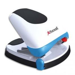 REXEL PERFORATEUR 2 TROUS EASYTOUCH30 SANS EFFORT, CAPACITÉ 30 FEUILLES. COLORIS BLEU/BLANC 2102576