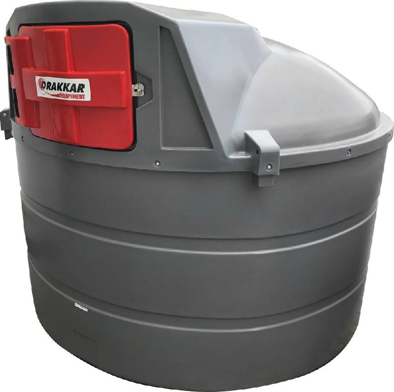 Sodise - Cuve de stockage gasoil PEHD 5000L - Station à gasoil 230V 72 L/min avec pistolet automatique - Réf : 56035_0