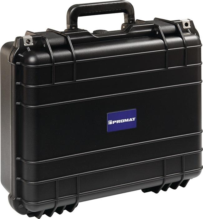 Valise de protection étanche PROMAT - plastique antichoc - L.395xP320xH117 mm - insert en mousse prédécoupé_0