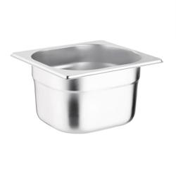 Bac Gastro Inox GN 1/6 - 100 mm - Vogue - inox K991_0