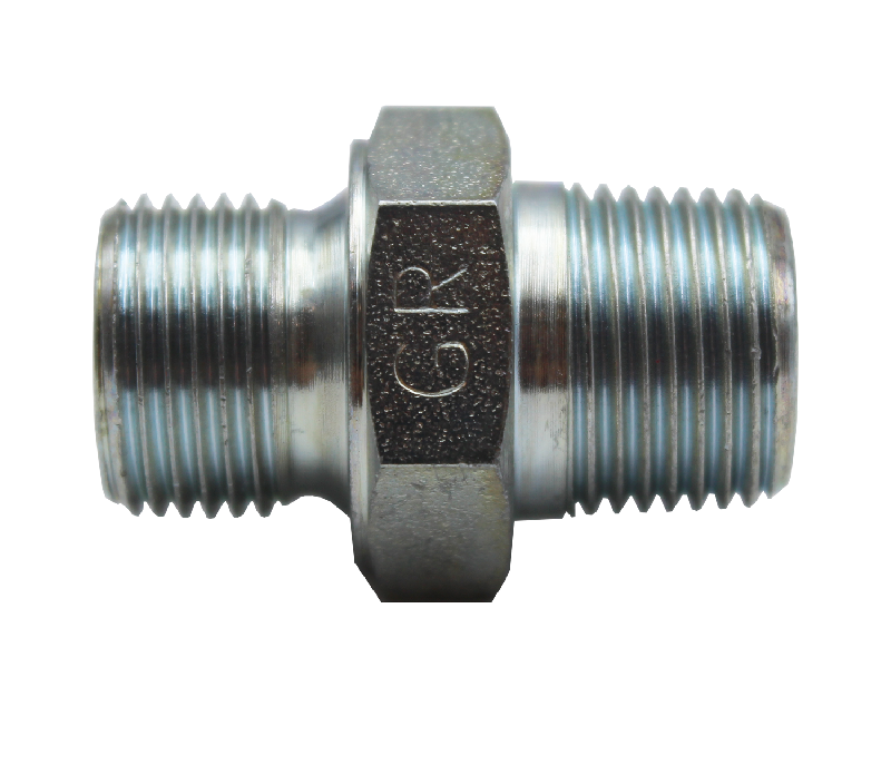 Adaptateur mâle BSP droit X mâle conique inox - XBMMCO00404 - MBSPCT1/4 / MGCO1/4 INOX_0