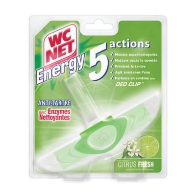 Bloc WC anti-tartre formule 5 actions WC Net Energy Citrus Fresh_0