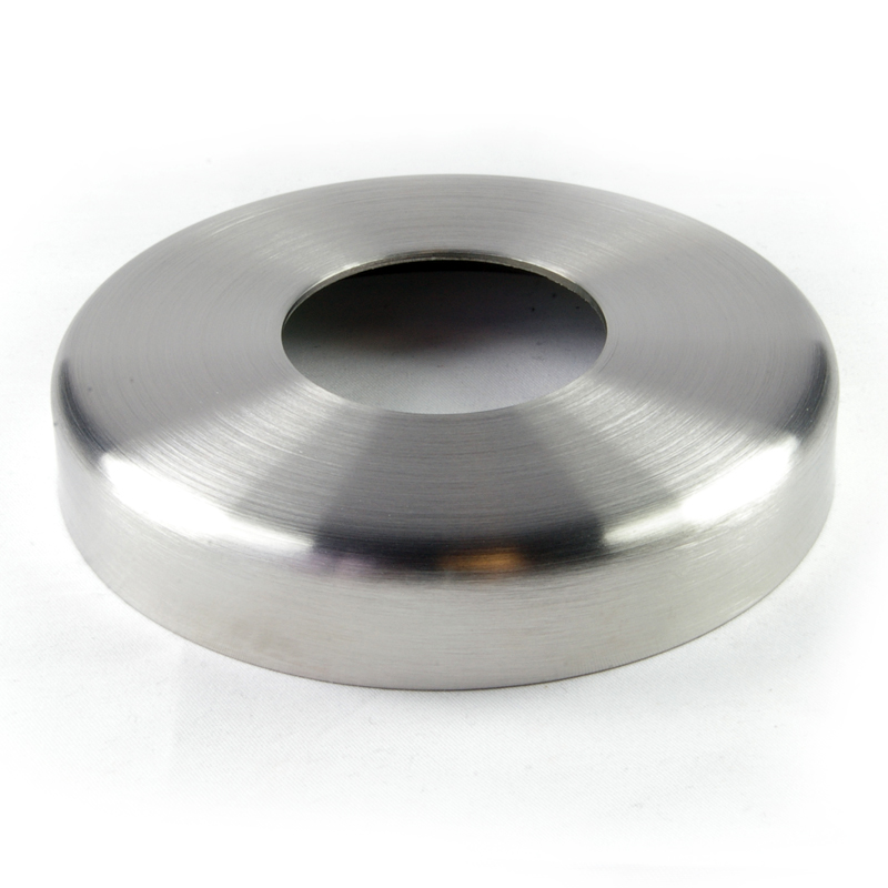 CACHE POUR PLATINE 2 TROUS - INOX 304