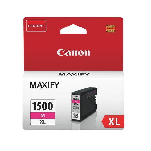 CANON PGI-1500XL CARTOUCHE HAUTE CAPACITÉ MAGENTA POUR IMPRIMANTE JET D'ENCRE - CARTOUCHE AUTHENTIQUE