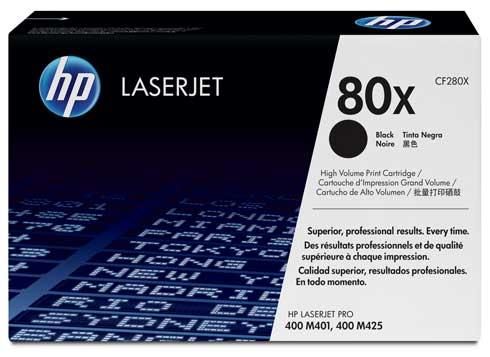 CARTOUCHE DE TONER HP CF280X - HP 80X  GRANDE CAPACITÉ