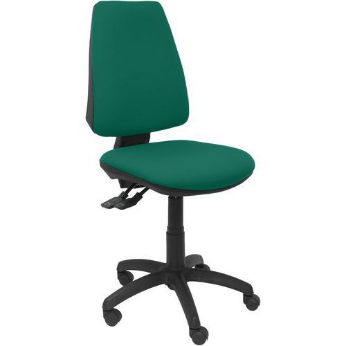 CHAISE ELCHE S AVEC ROUE EN NYLON - VERT ÉMERAUDE - PIQUERAS Y CRESPO