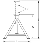 Chandelle 12 tonnes professionnelle COMPAC - 11572071_0