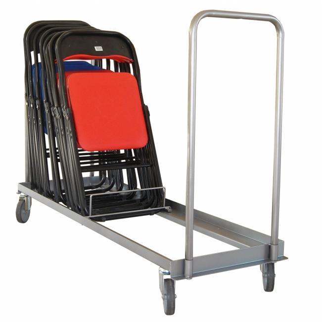 CHARIOT PORTE CHAISES PLIABLES OU EMPILABLES 150KG FIMM