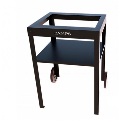 DESSERTE ROULANTE / AVEC PLATEAU - EN ALUMINIUM - MOD4 CAMPS