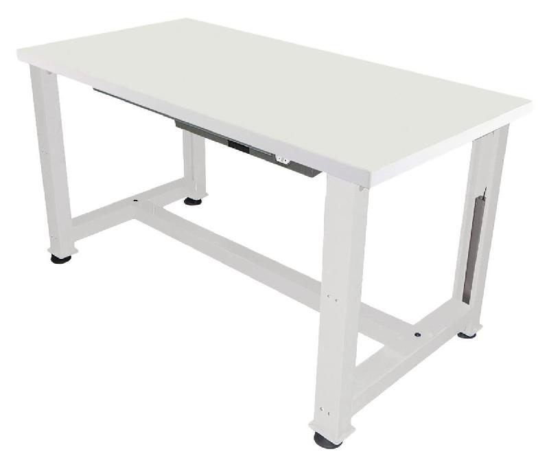 ETABLI ÉLECTRIQUE STRATIFIÉ 1500 X 750 X HT 737/1037 CM GRIS 7035 - MANUTAN COLLECTIVITÉS