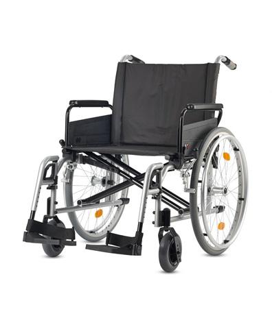 Fauteuil roulant manuel XL - Largeur 71 cm - Capacité 170 kg - Assise 51 cm_0
