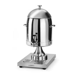 Hendi Distributeur de lait avec robinet de vidange anti-gouttes et 10,5 litres - inox 425343_0