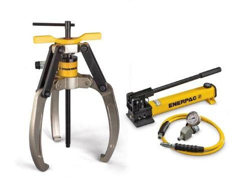 LGHS324H, 24 tonnes, 3 Griffe, Ensembles d'extracteur Lock-Grip avec Pompe à main_0