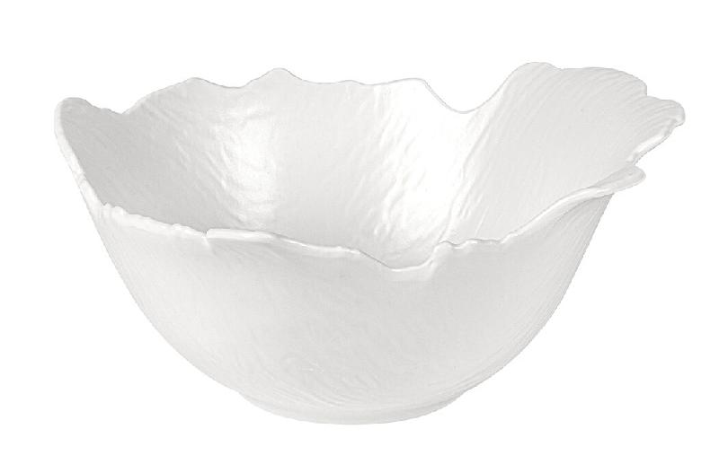 In Situ - Bol Elysea en porcelaine blanche 18 cm x 15 cm - boite de 6 - blanc porcelaine 051583_0